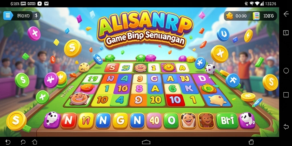 Tampilan screenshot utama dari gameplay Bingo yang seru.