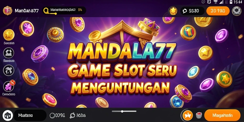 Gameplay menarik dan beragam tema di MANDALA77.
