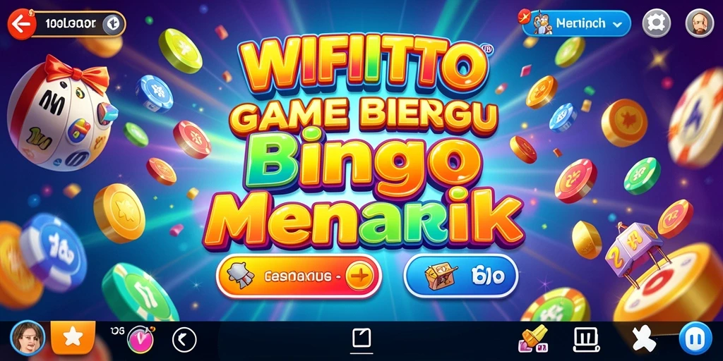 Tampilan gameplay seru dari WIFITOTO dengan sesi Bingo yang penuh tantangan.